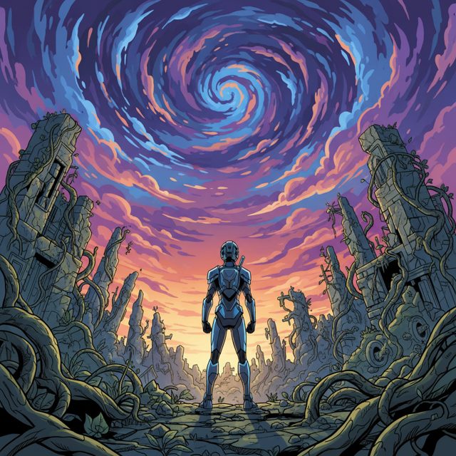 Cel-shaded Modern example artwork