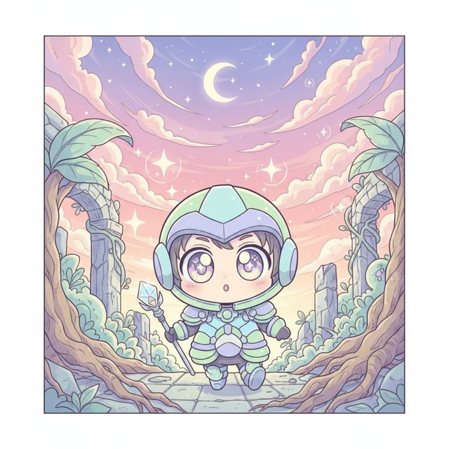 Chibi example artwork