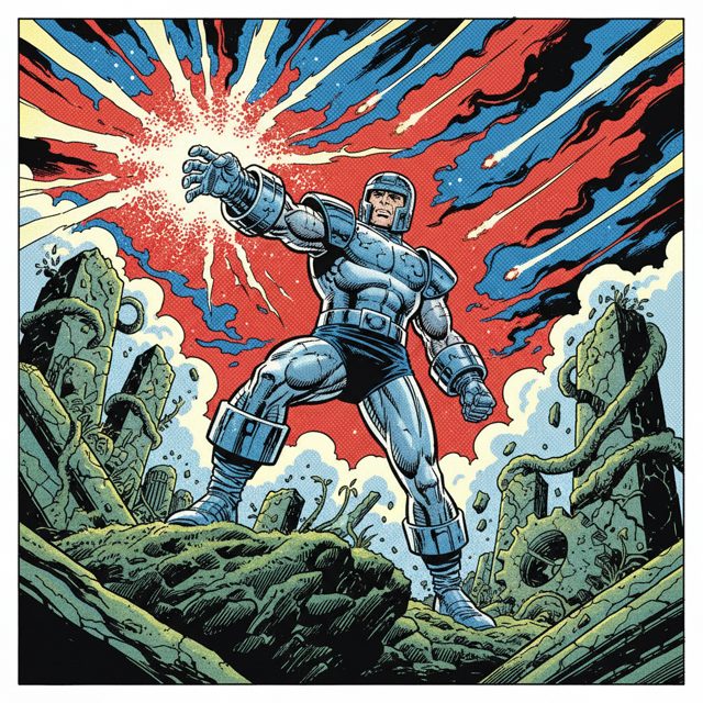 Kirby Silver Age example artwork