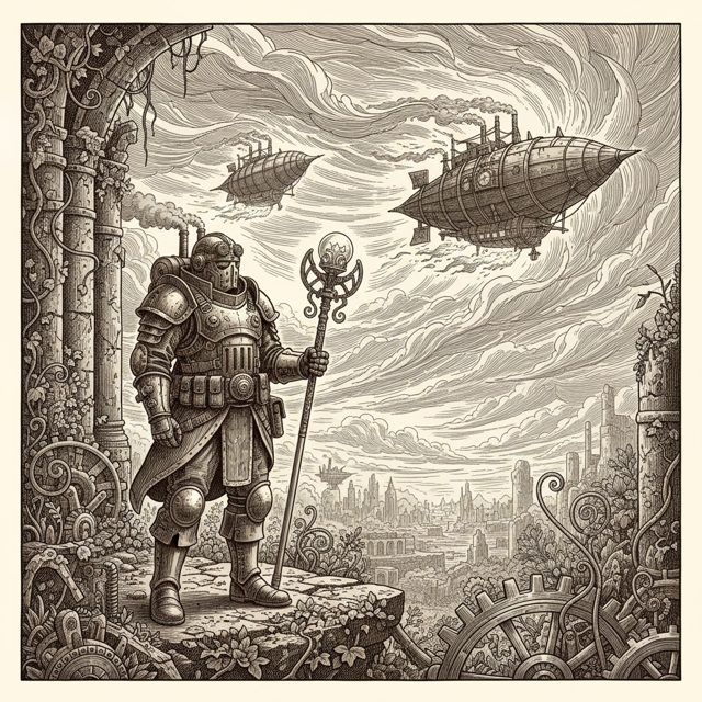Steampunk Engraving example artwork